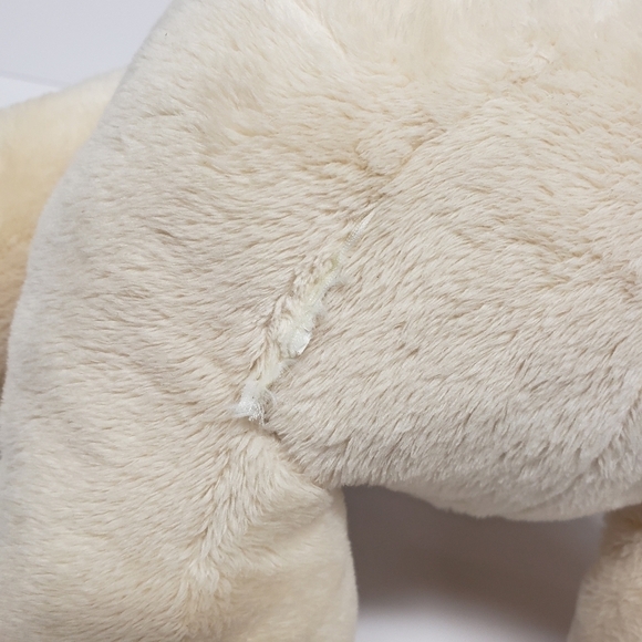 Build a Bear 13" Cream Tan Teddy Bear Seated Plush - Picture 4 of 5